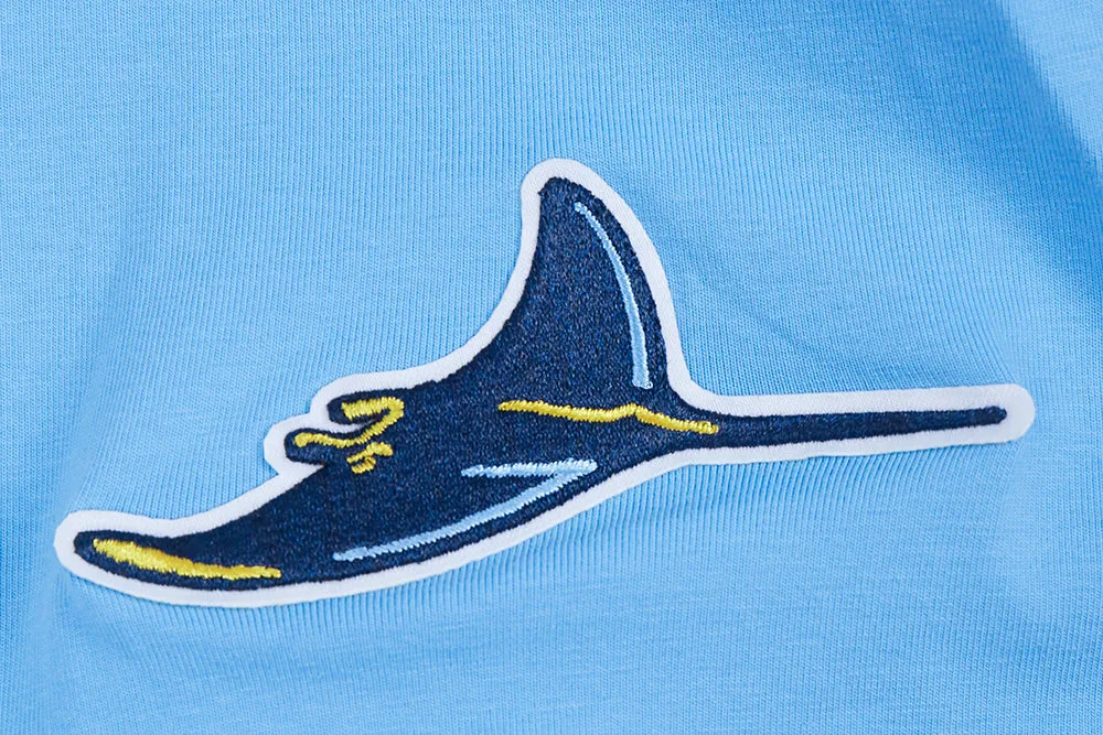 MLB TAMPA BAY RAYS CLASSIC WOMEN'S SJ SLIM FIT TOP (UNIVERSITY BLUE)