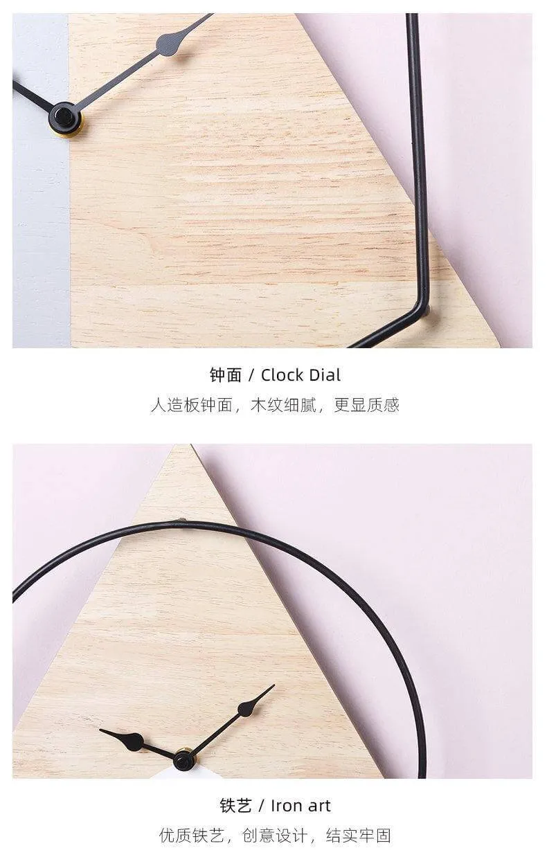 Modern Design Minimalist Clock