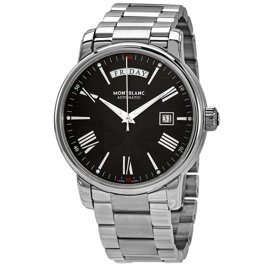 Montblanc 4810 Day-Date Automatic Black Dial Men's Watch 115937