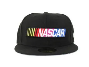 NASCAR x New Era Cap New Era 59Fifty fitted hat (Black Gray Under Brim)