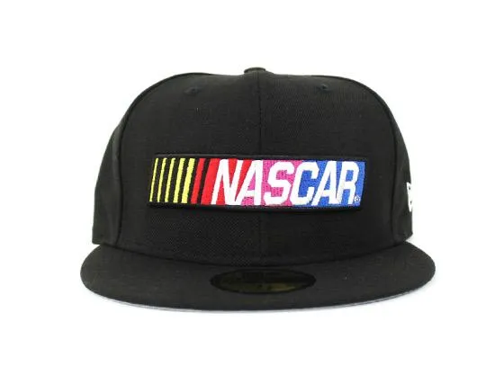 NASCAR x New Era Cap New Era 59Fifty fitted hat (Black Gray Under Brim)