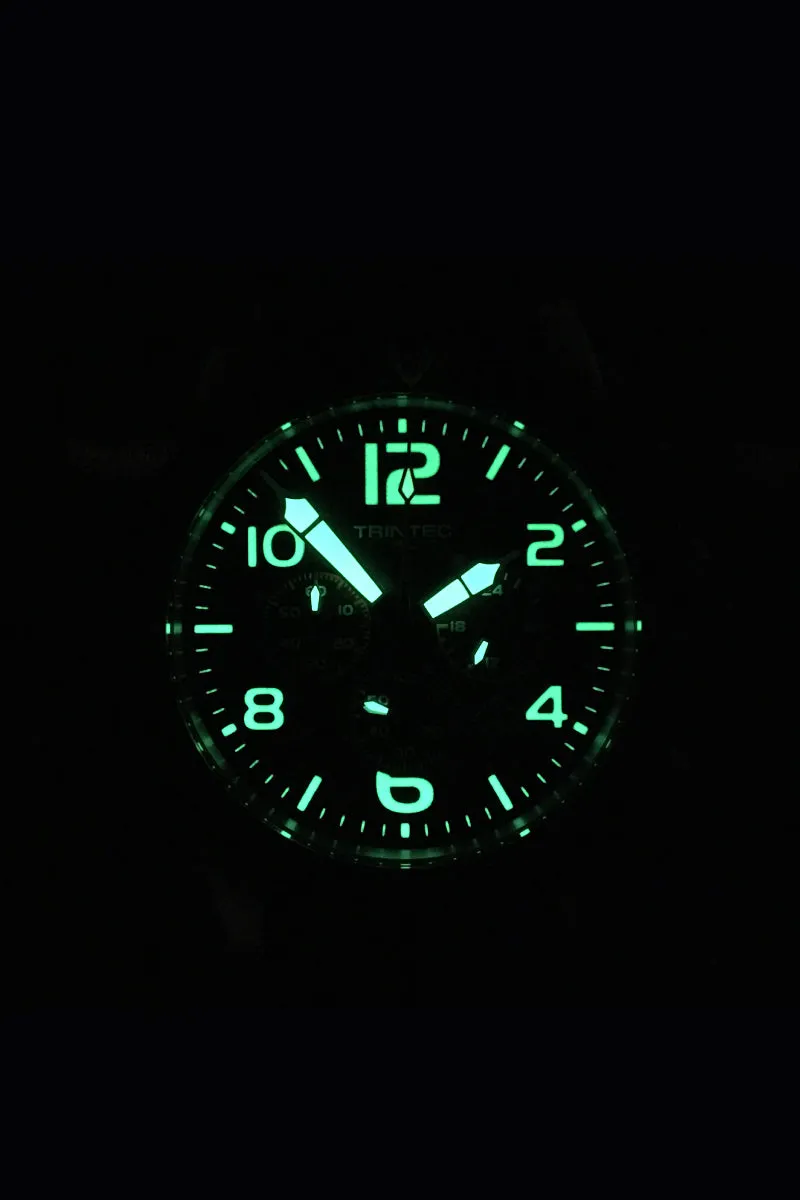 NAV-01 Chronograph / Black / Quartz