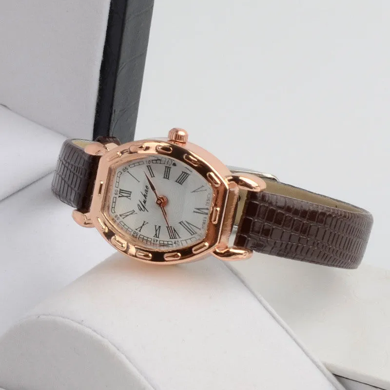 New Arrive Quartz Women Leather Strap Watch , Dress Women Watches Rhinestone Wristwatches ladies watch