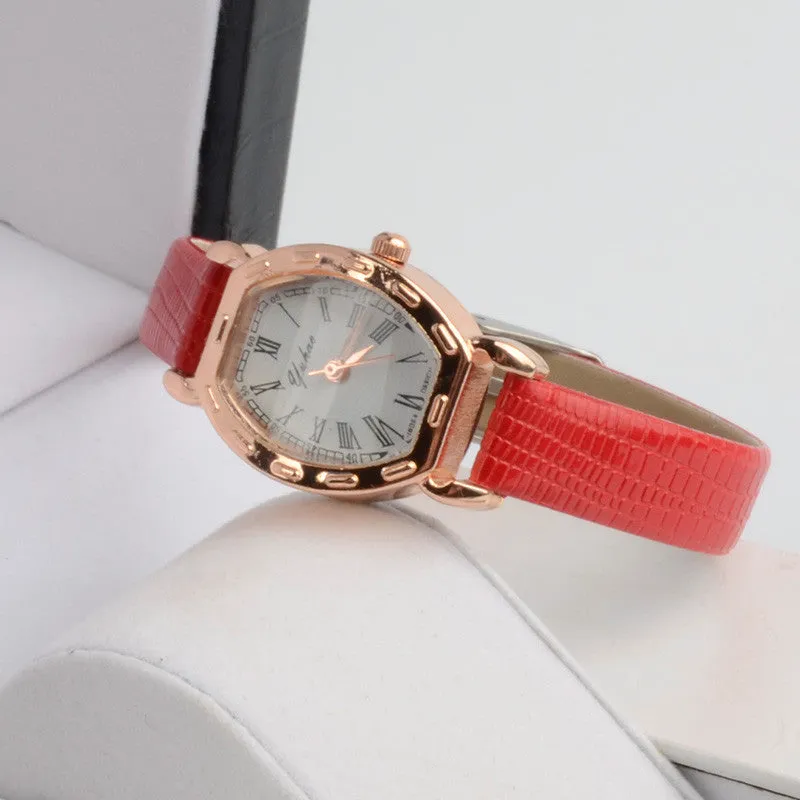 New Arrive Quartz Women Leather Strap Watch , Dress Women Watches Rhinestone Wristwatches ladies watch