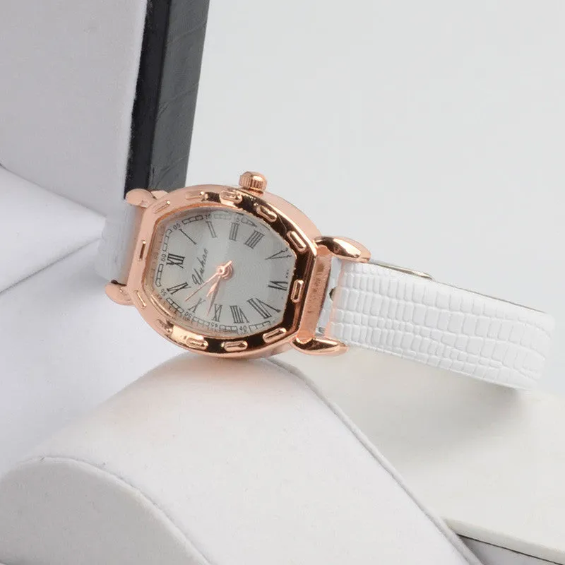 New Arrive Quartz Women Leather Strap Watch , Dress Women Watches Rhinestone Wristwatches ladies watch
