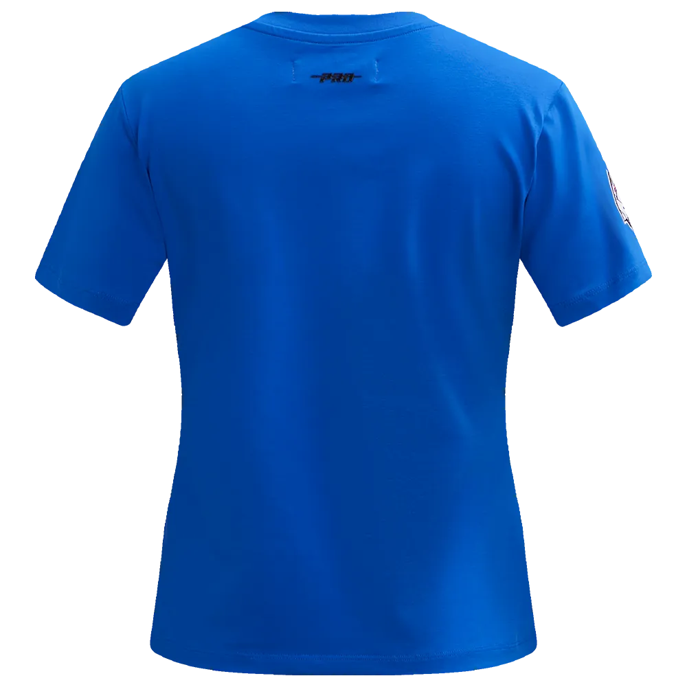 NFL BUFFALO BILLS CLASSIC WOMEN'S SJ SLIM FIT TEE (ROYAL BLUE)