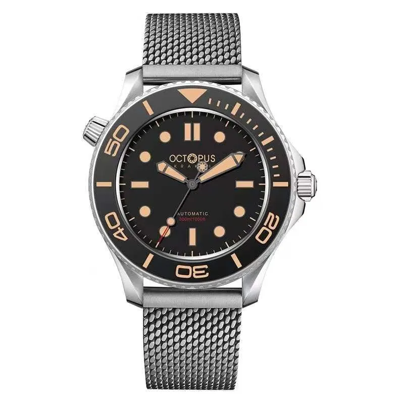 Octopus Kraken 007 Seamaster Diving Homage Watches