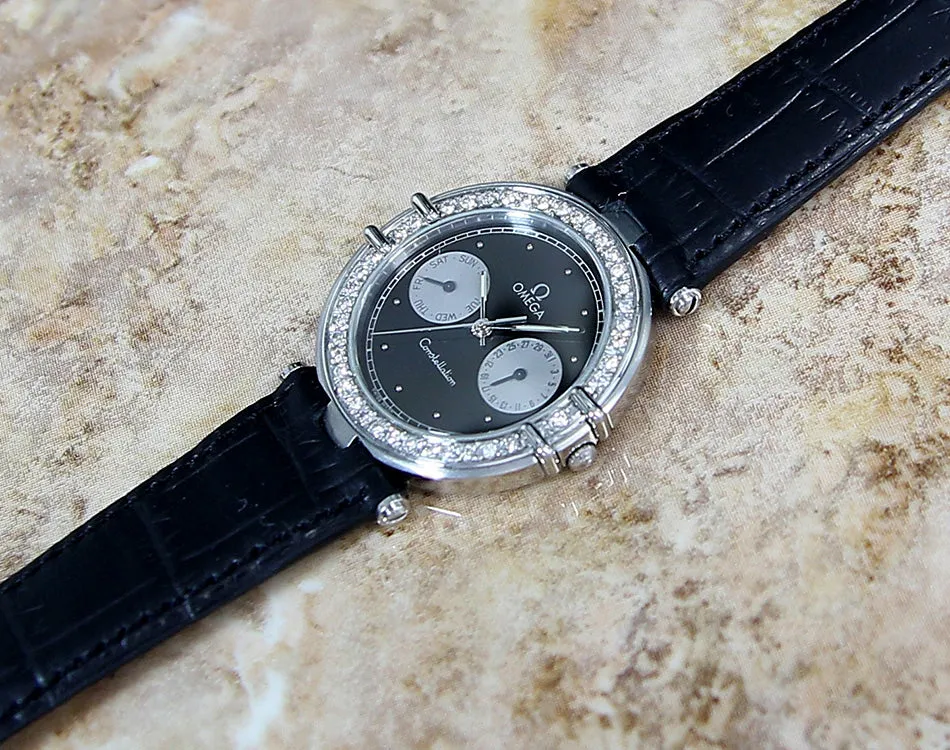 Omega Constellation Diamond Day Date Men's 1990 Mint Luxury Watch