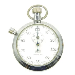 Original British WWII Era Military Stopwatch for Bombing & Torpedo Timing - Maker & Broad Arrow Marked