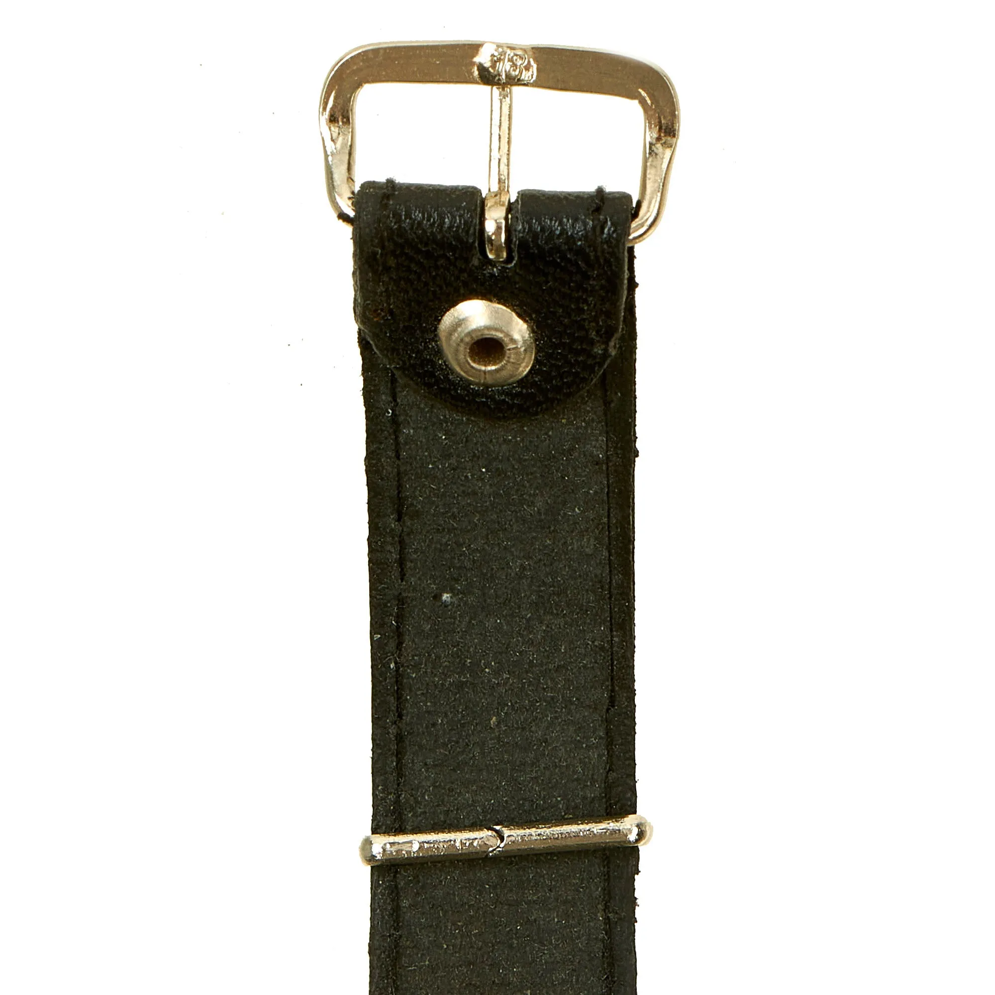Original German WWII Swiss Made Wehrmacht D-H Wrist Watch by Moeris - Fully Functional
