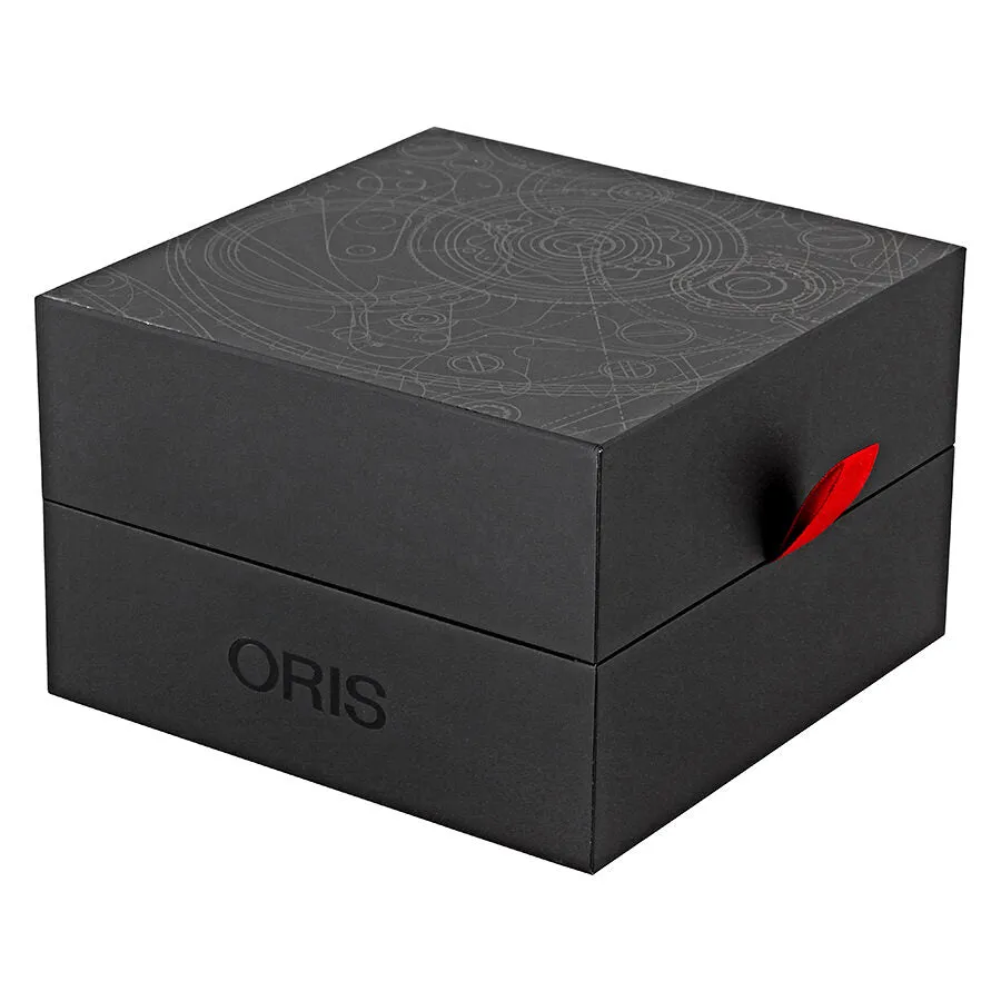 Oris Artelier Automatic Silver Dial Brown Leather Men's Watch 733-7670-4351LS 01 733 7670 4351-07 1 21 73FC
