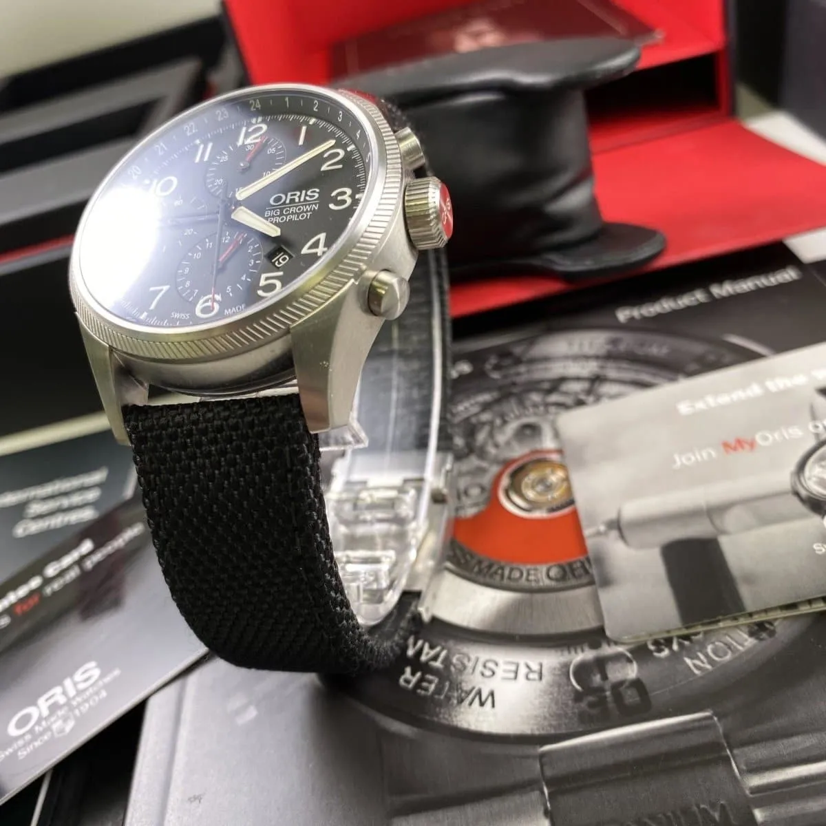 Oris Big Crown Pilot Chronograph GMT
