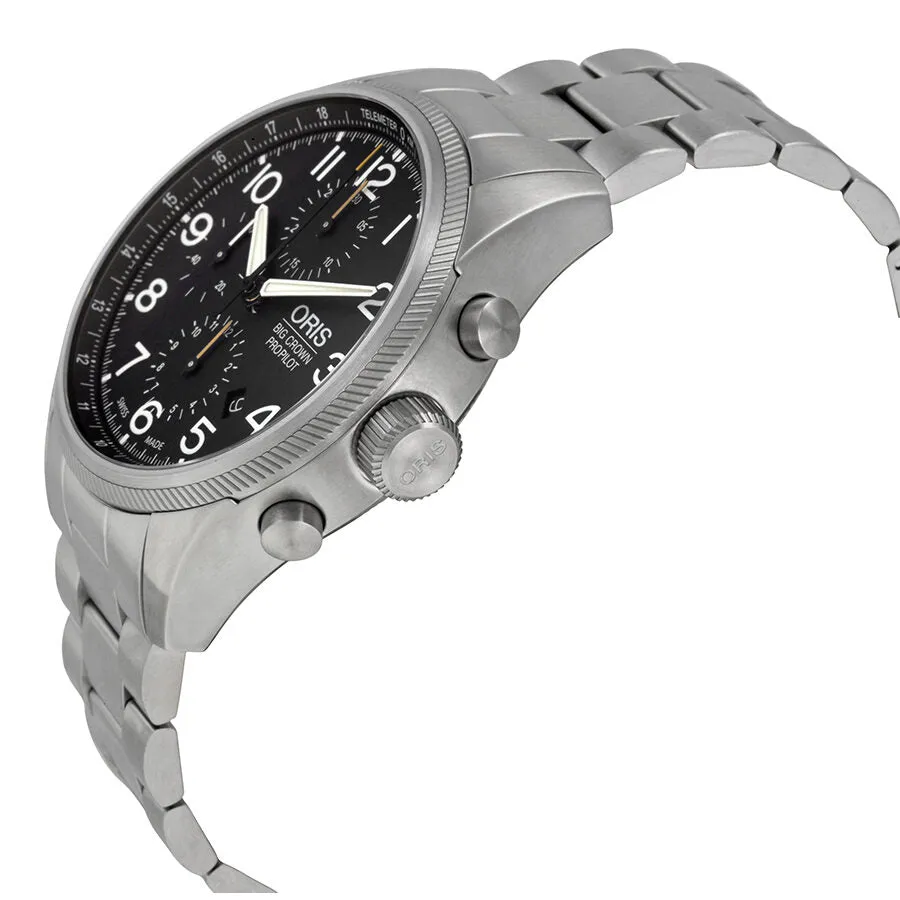Oris Big Crown Pro Pilot Chronograph Black Dial Men's Watch 774-7699-4134MB 01 774 7699 4134-07 8 22 19