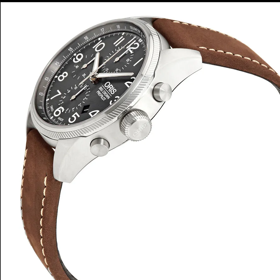 Oris Big Crown Propilot Chronograph Automatic Grey Dial Men's Watch 01 774 7699 4063-07 5 22 05FC