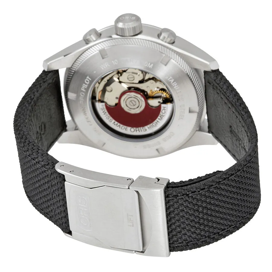 Oris Big Crown ProPilot Grey Dial Chronograph Men's Watch 774-7699-4063BKFS 01-774-7699-4063-07-5-22-15fc