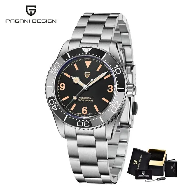 PAGANI Design 1755 New 40mm Luxury Automatic Mechanical Watch with NH35