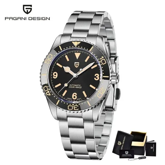 PAGANI Design 1755 New 40mm Luxury Automatic Mechanical Watch with NH35