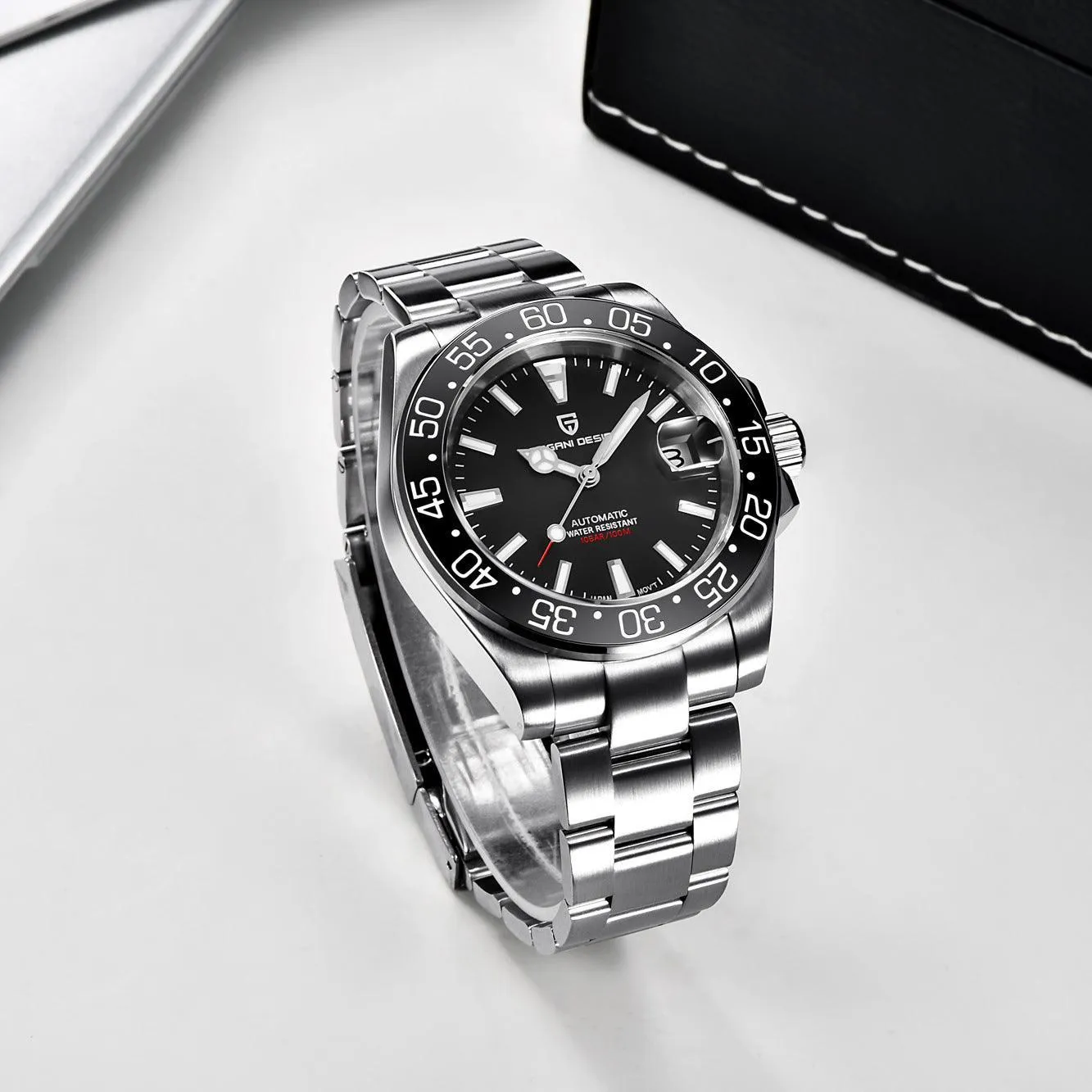 Pagani Design Men's Waterproof Mechanical Business Watch