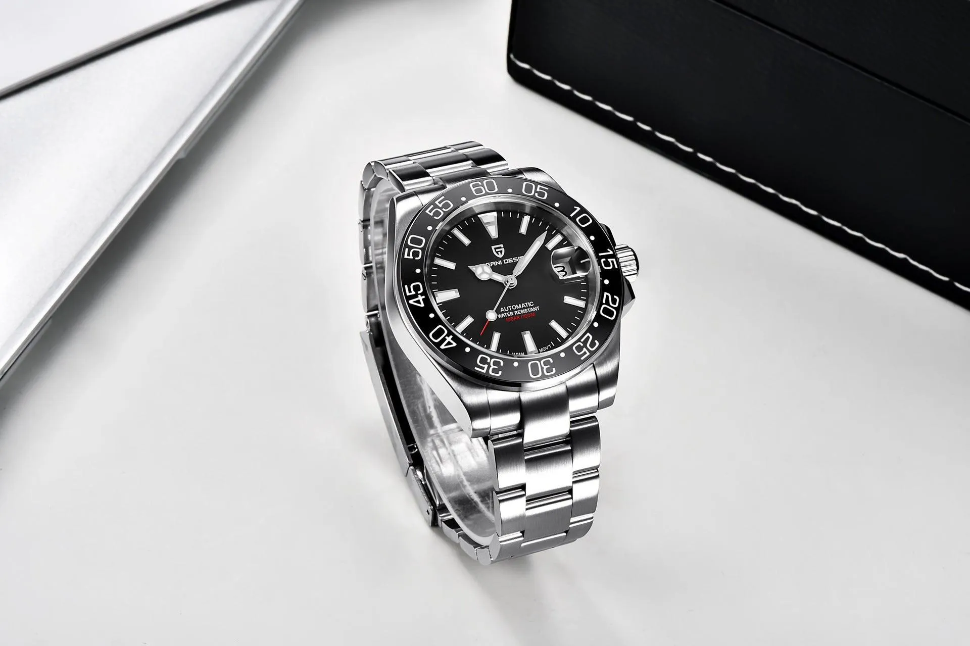 Pagani Design Men's Waterproof Mechanical Business Watch