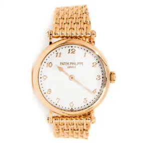 Patek Philippe Calatrava Ladies 18K Rose Gold Watch 7200/1R-001