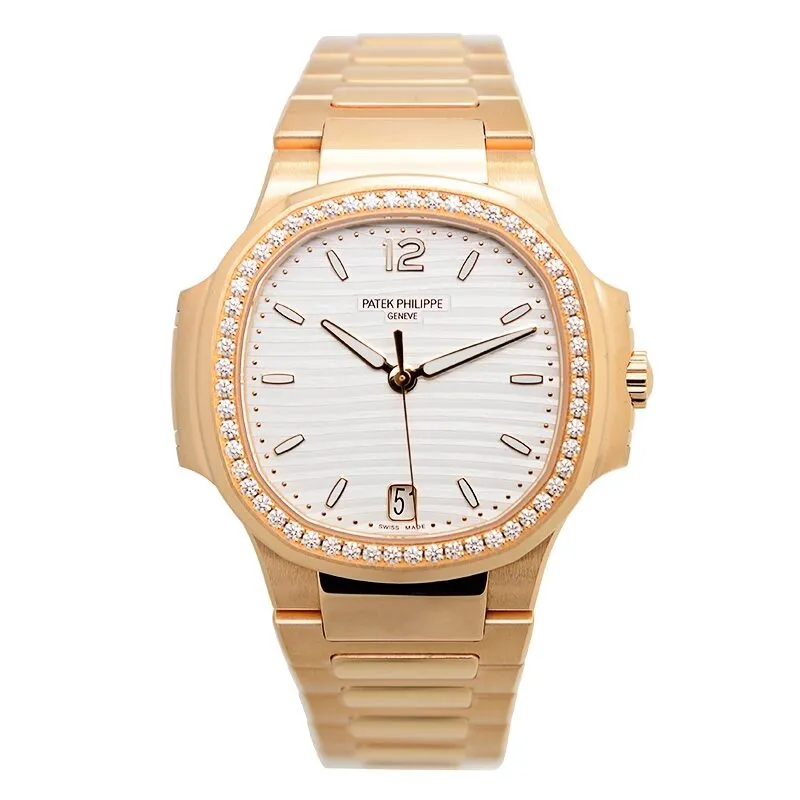 Patek Philippe Nautilus Automatic Diamond Ladies Watch 7118/1200R-001
