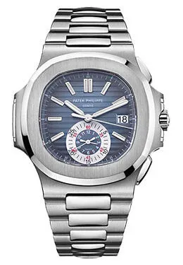 Patek Philippe Nautilus Blue Dial Stainless Steel Men's Watch 5980/1A-001