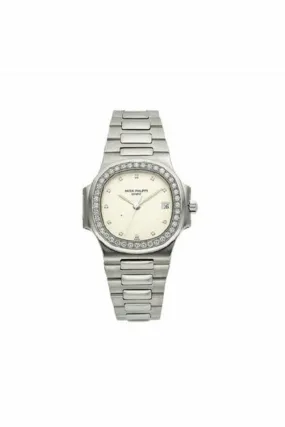 patek philippe nautilus vintage white gold ref.3800/4