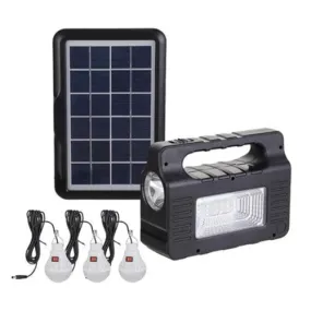 Portable Solar Lighting Kit with 3 Bulbs - SO/Homelight