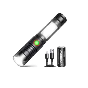 PowerBeam 2500: Rechargeable Mini Magnet Torch with COB Work Light