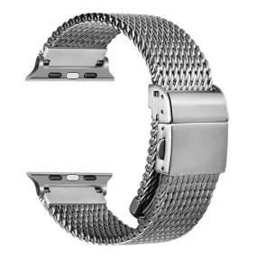 Premium Mesh Milanese 316L Stainless Steel Apple Watch Bands