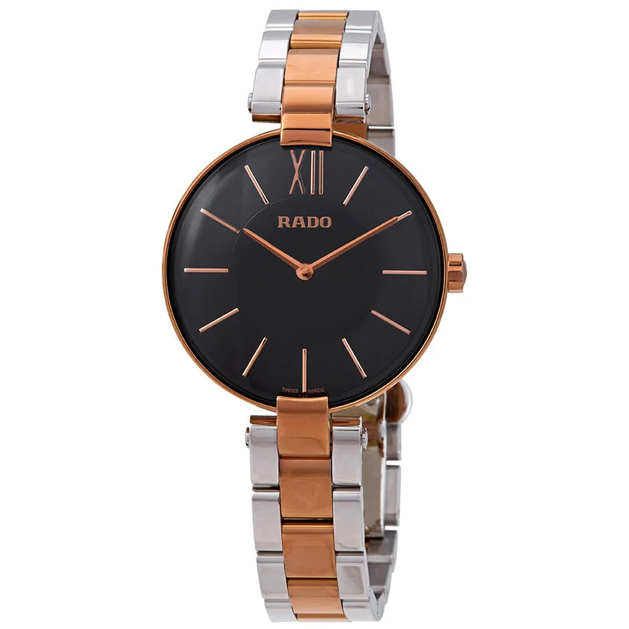 Rado Coupole Black Dial Ladies Watch R22851164
