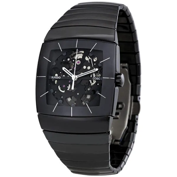 Rado Sintra Skeleton Dial Black Ceramic Men's Watch R13669152