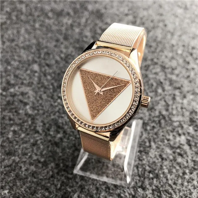 reloj mujer New brand luxury women's watches ladies Dress diamond watch women Rhinestone Wrist Watch silver Bracelet Clock