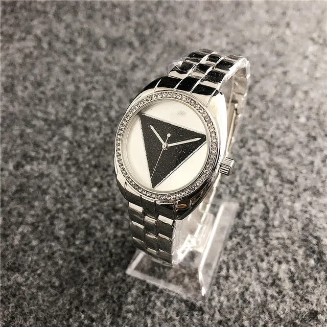 reloj mujer New brand luxury women's watches ladies Dress diamond watch women Rhinestone Wrist Watch silver Bracelet Clock