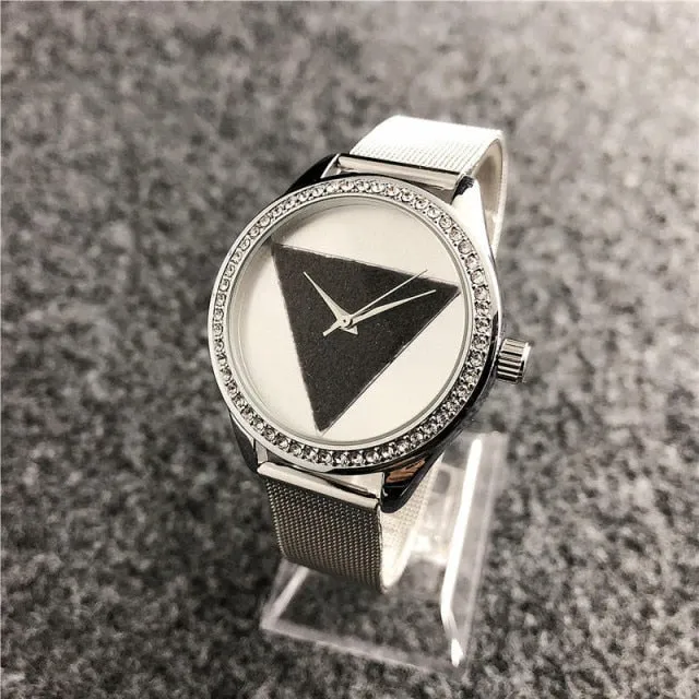 reloj mujer New brand luxury women's watches ladies Dress diamond watch women Rhinestone Wrist Watch silver Bracelet Clock
