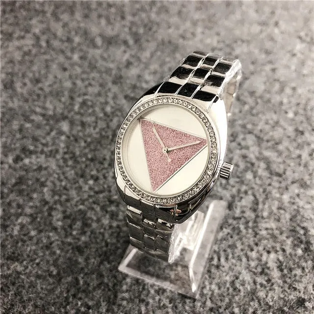 reloj mujer New brand luxury women's watches ladies Dress diamond watch women Rhinestone Wrist Watch silver Bracelet Clock