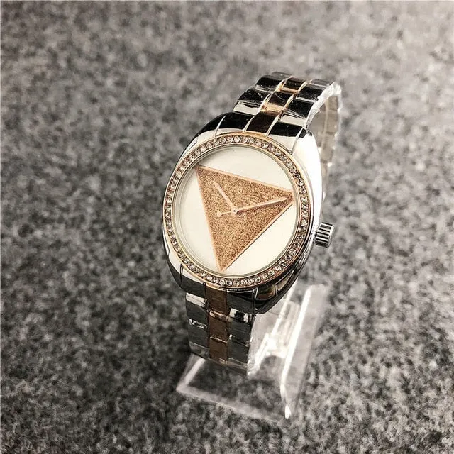 reloj mujer New brand luxury women's watches ladies Dress diamond watch women Rhinestone Wrist Watch silver Bracelet Clock