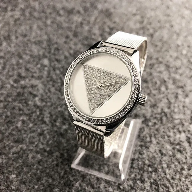 reloj mujer New brand luxury women's watches ladies Dress diamond watch women Rhinestone Wrist Watch silver Bracelet Clock