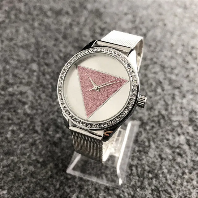 reloj mujer New brand luxury women's watches ladies Dress diamond watch women Rhinestone Wrist Watch silver Bracelet Clock