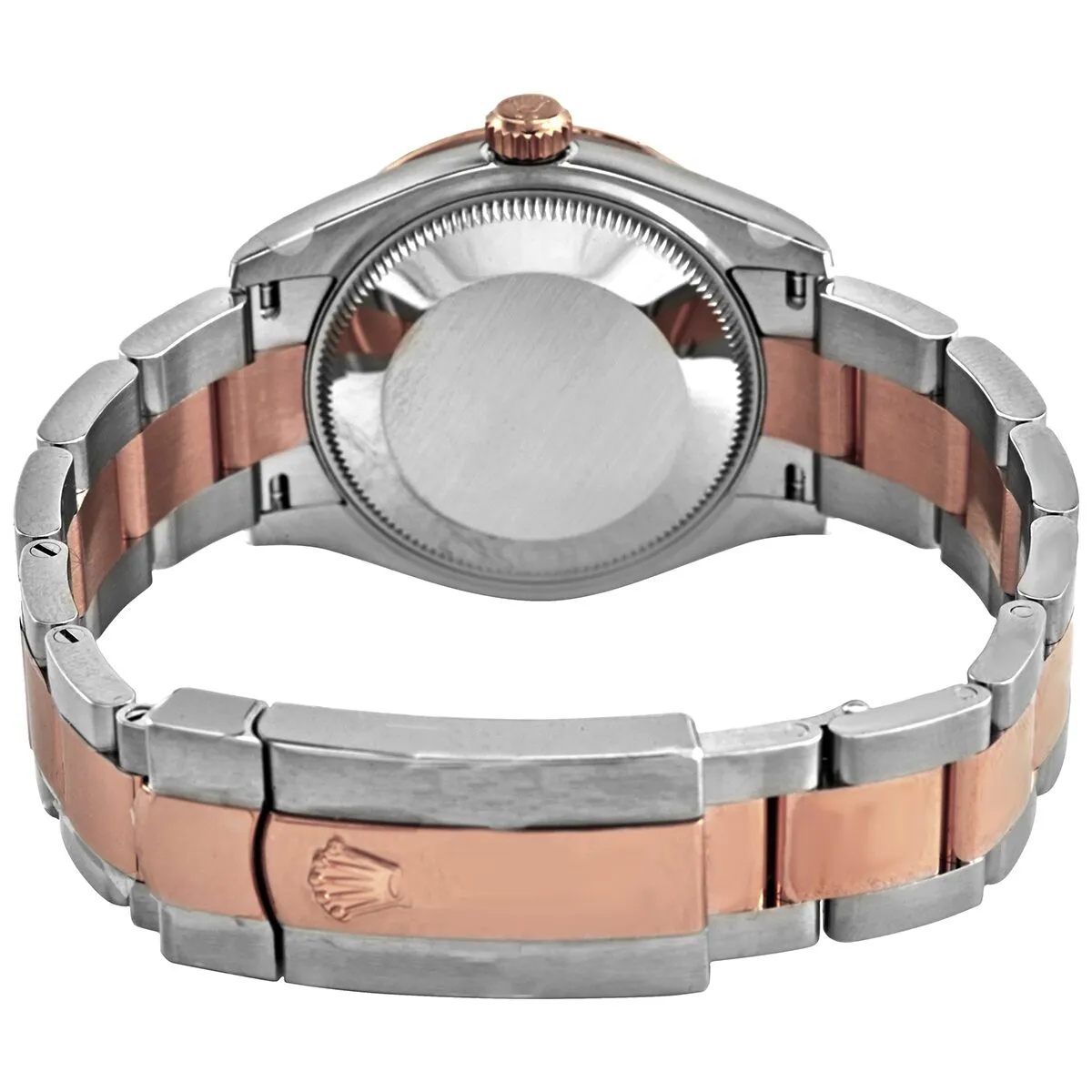 Rolex Datejust 31 Chocolate Diamond Dial Automatic Ladies Steel and 18kt Rose Gold Oyster Watch 278341CHDO