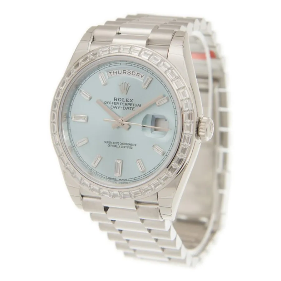 Rolex Day-Date 40 Automatic Chronometer Diamond Men's Watch 228396IBLDP