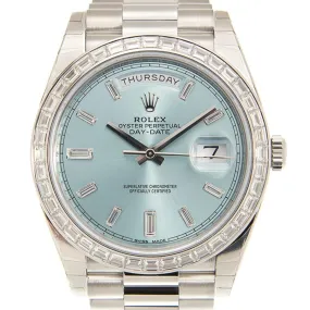 Rolex Day-Date 40 Automatic Chronometer Diamond Men's Watch 228396IBLDP