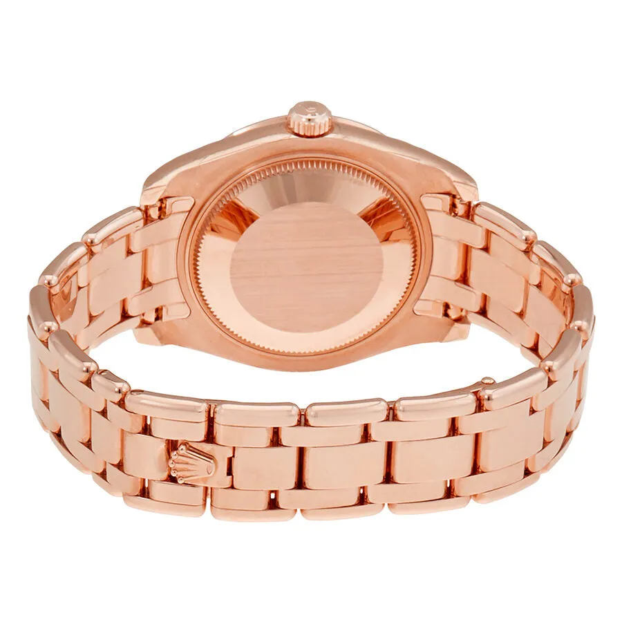 Rolex Lady-Datejust Pearlmaster Chocolate Dial 18K Everose Gold Automatic Ladies Watch 81315BRRDPM