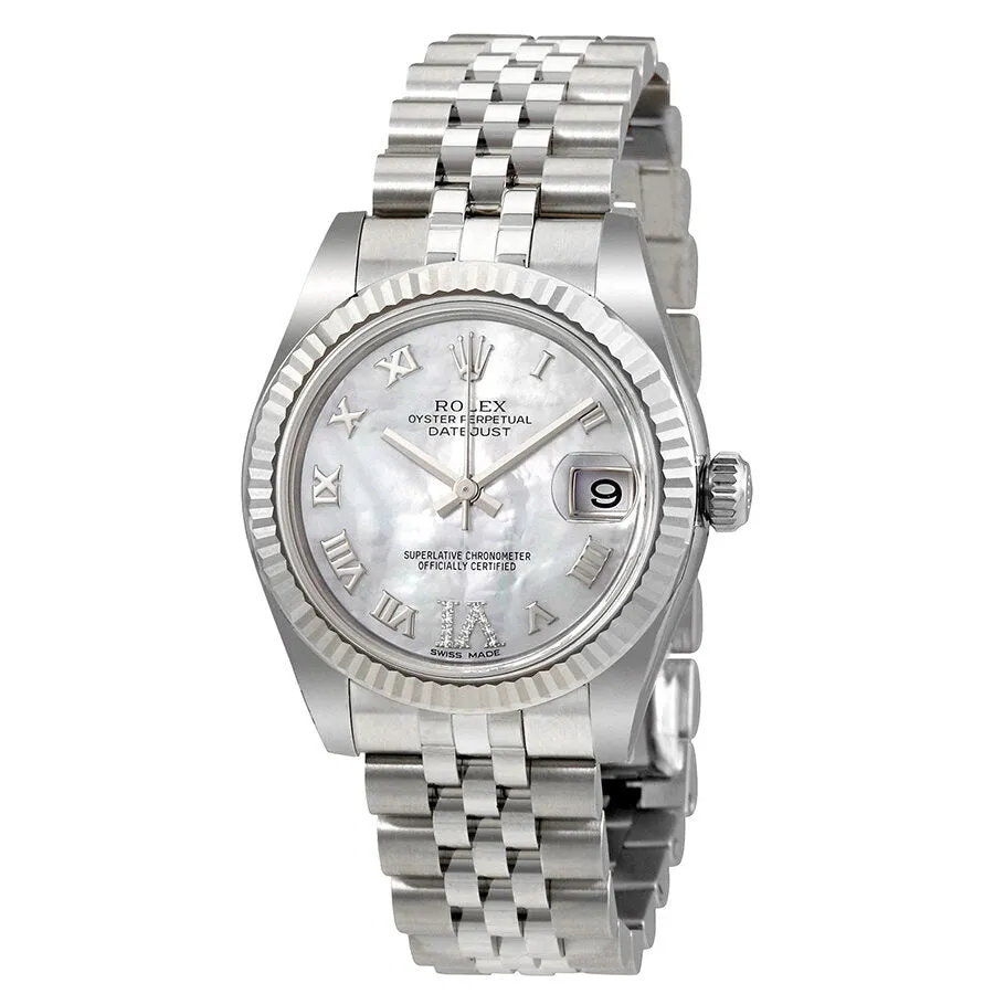 Rolex Oyster Perpetual Datejust Mother of Pearl Dial Automatic Ladies Watch 178274MRDJ
