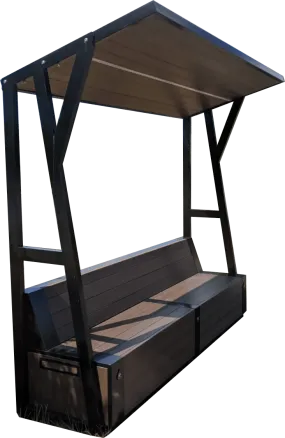 SB1060 SOLAR CHARGING AND CONNECTIVITY STATION BENCH