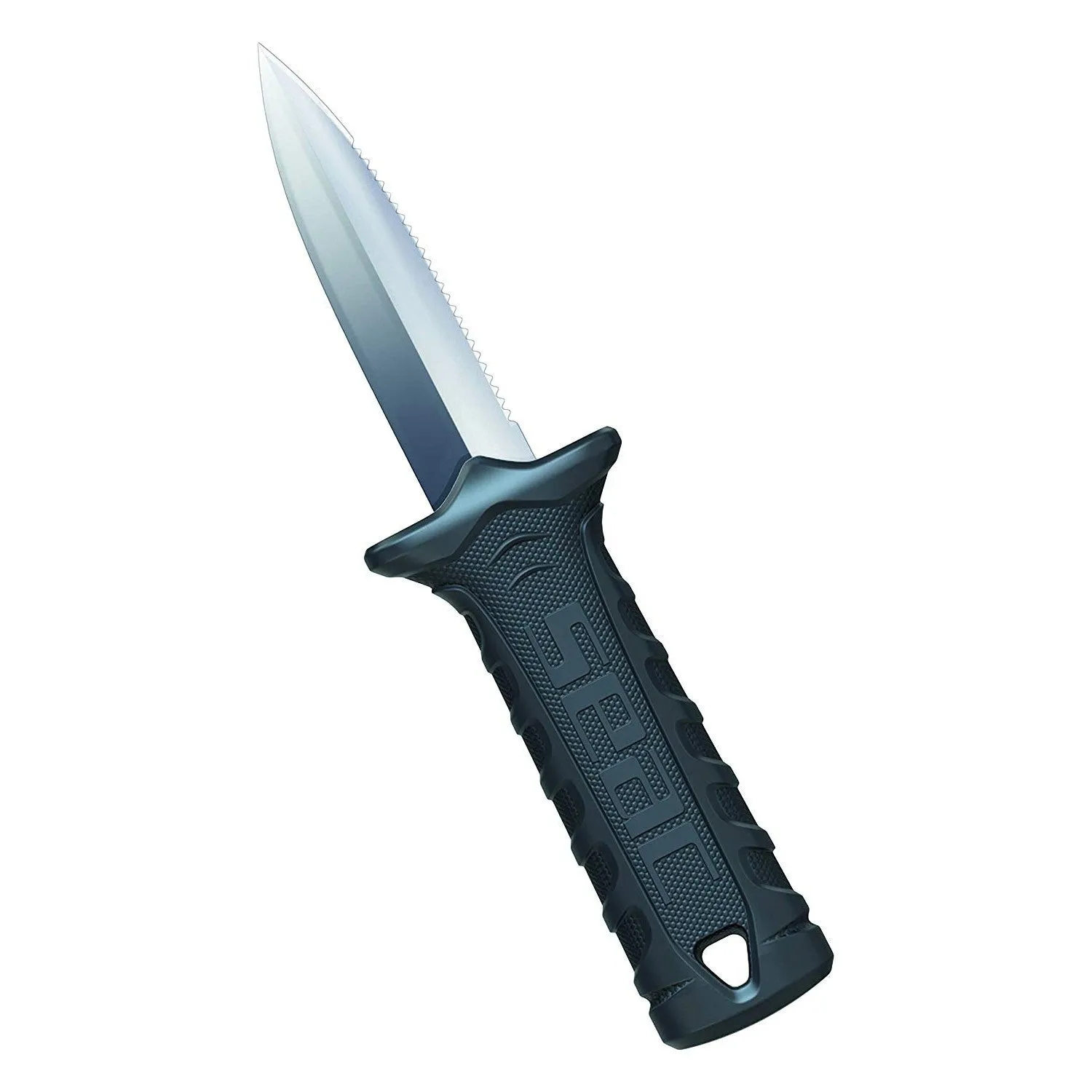 Seac Samurai Tactical Dive Knife for Scuba Diving, Snorkeling and Water Sports