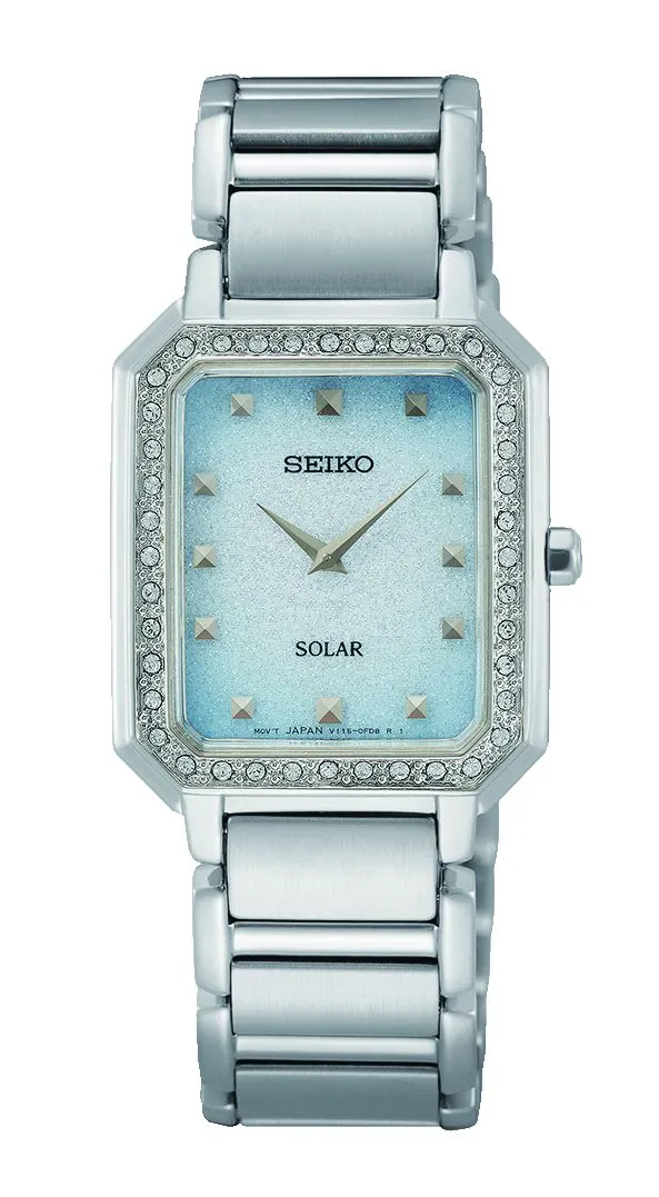 Seiko Ladies Solar Stainless Steel Watch