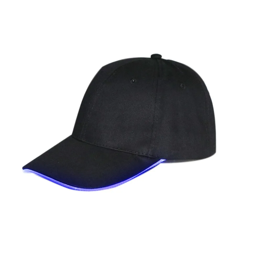 Sidiou Group LED Light Baseball Hat Bright Luminous Glowing Hat Adjustable