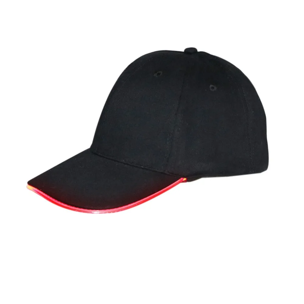 Sidiou Group LED Light Baseball Hat Bright Luminous Glowing Hat Adjustable