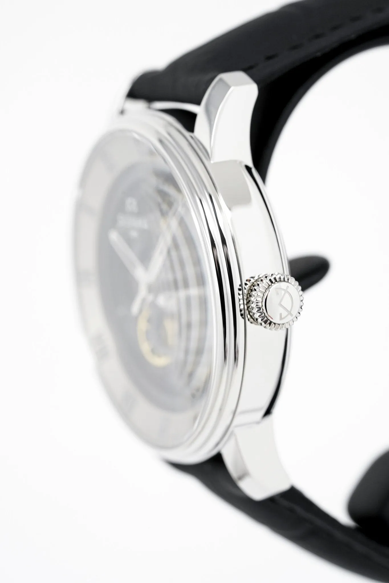 Silvana Men's Watch Black Origins Silver Rubber SR41ASS63RN